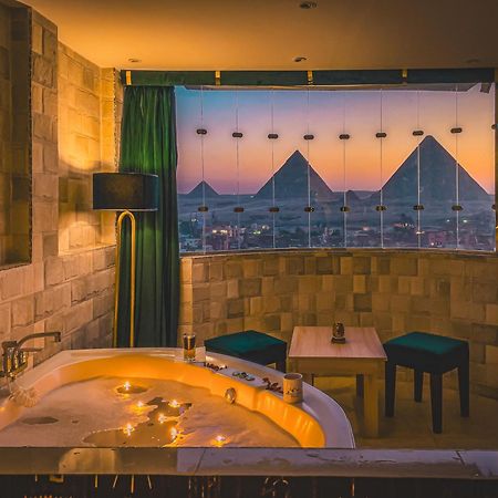 Jumeirah Pyramids View Inn Kafret el-Gabal Kültér fotó