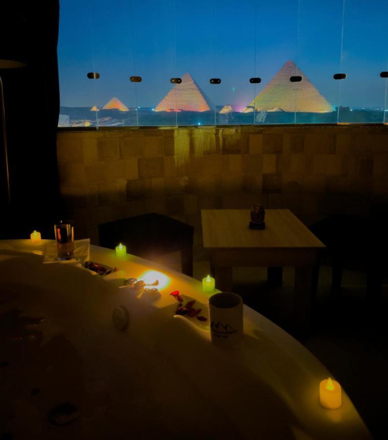 Jumeirah Pyramids View Inn Kafret el-Gabal Kültér fotó