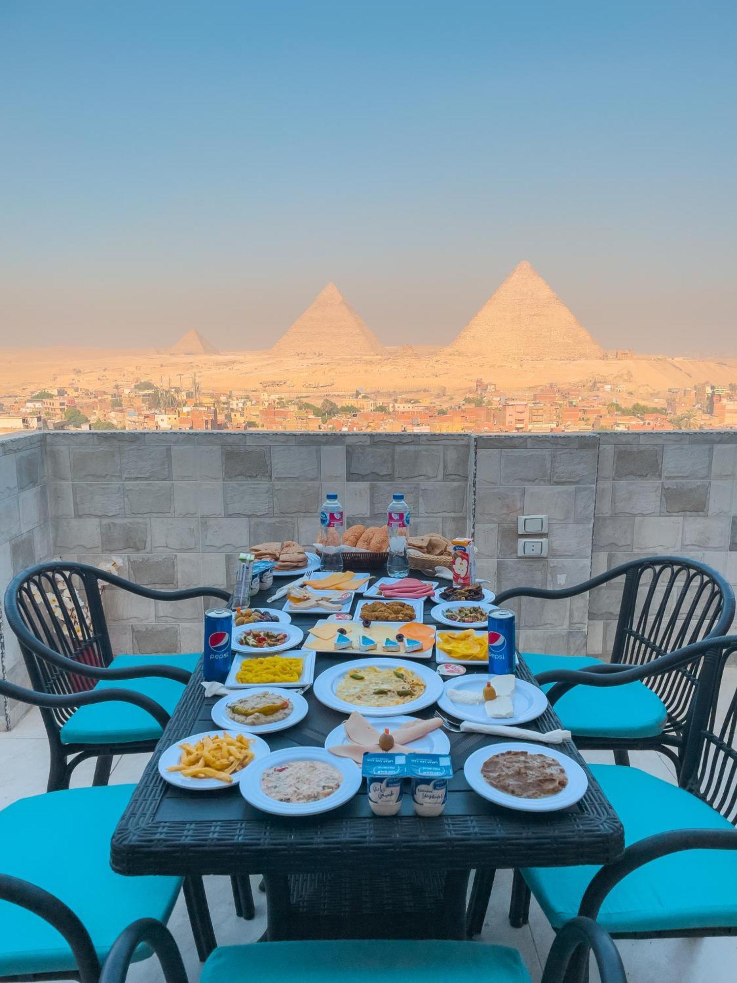 Jumeirah Pyramids View Inn Kafret el-Gabal Kültér fotó