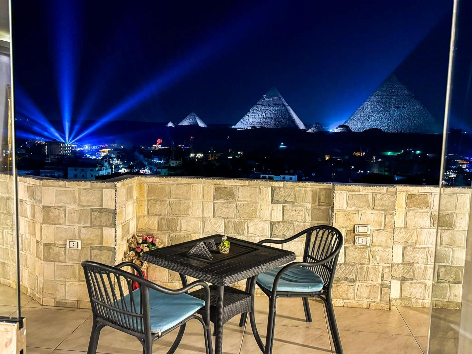 Jumeirah Pyramids View Inn Kafret el-Gabal Kültér fotó