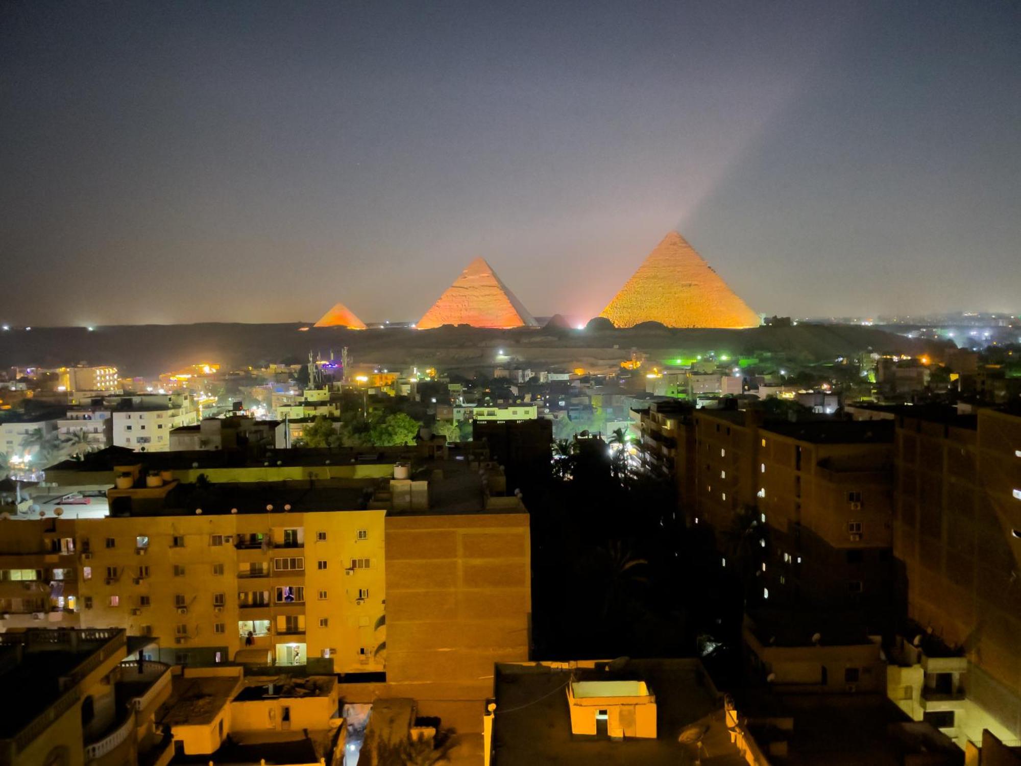 Jumeirah Pyramids View Inn Kafret el-Gabal Kültér fotó