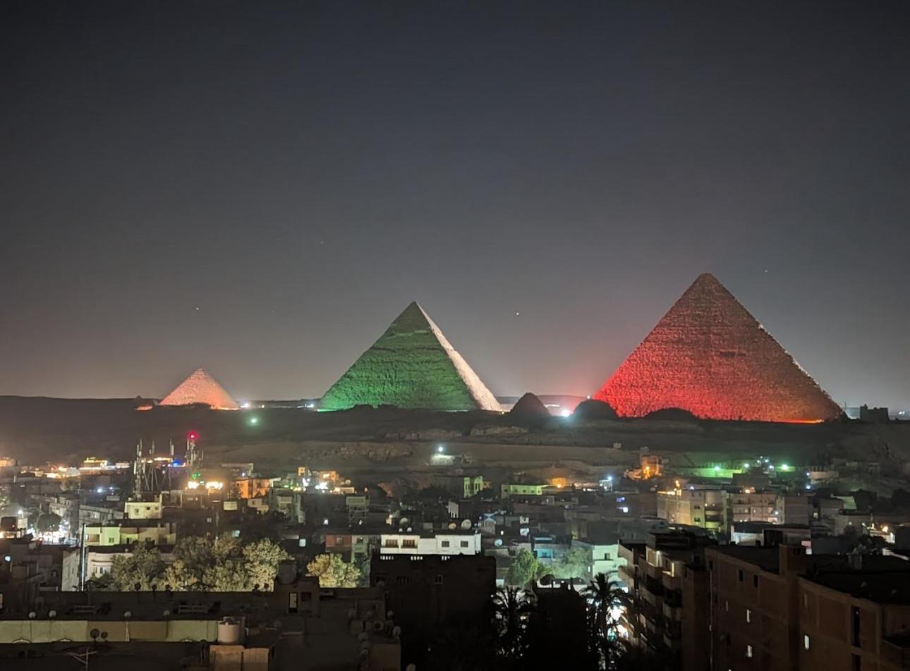 Jumeirah Pyramids View Inn Kafret el-Gabal Kültér fotó
